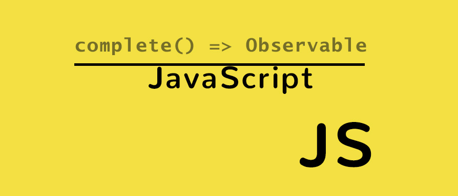 Observables con JavaScript