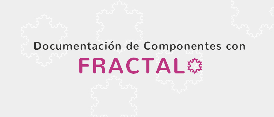 Documentación de componentes con Fractal
