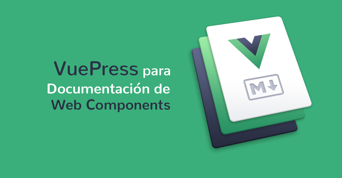 VuePress para documentación de Web Components
